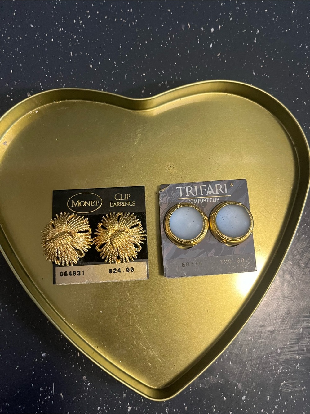 2pc Set Clip Ons Earrings
